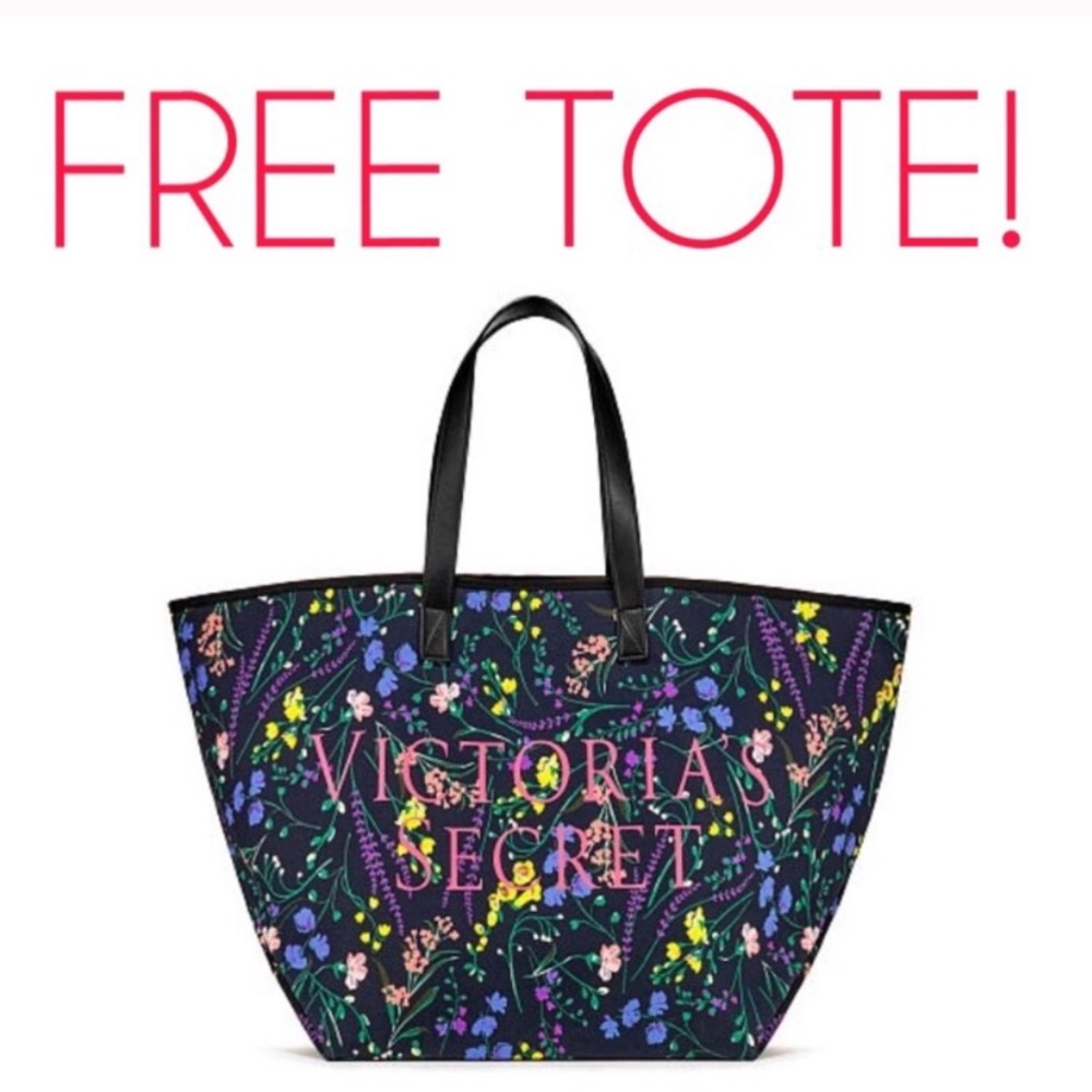 Free tote to first to purchase $150 in clothing .